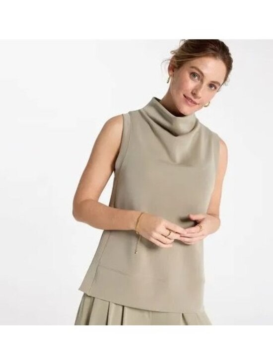 Calia Tops - CALIA Women's Sandwash Sleeveless Pullover, Medium - Ground Fennel